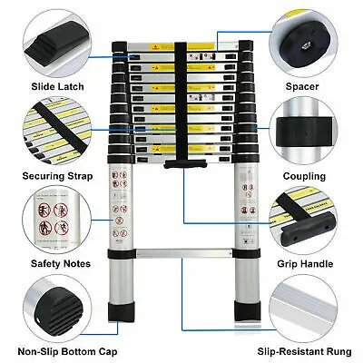 2 in 1 Aluminum Foldable Ladder