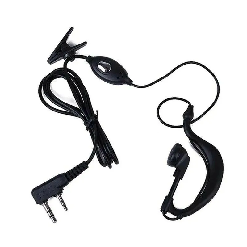 2-pin Head-mounted Walkie-talkie Headset Microphone Walkie-talkie Radio Safety Wire Headset