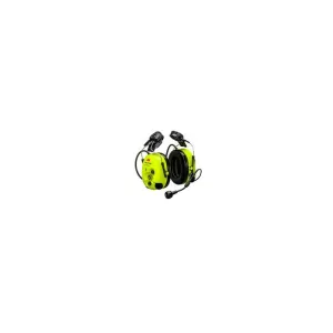 3M PELTOR MT15H7P3EWS6 WS ProTac XPI Headset, Hard Hat Attachment, Hi-Vis Yellow, 1 Each