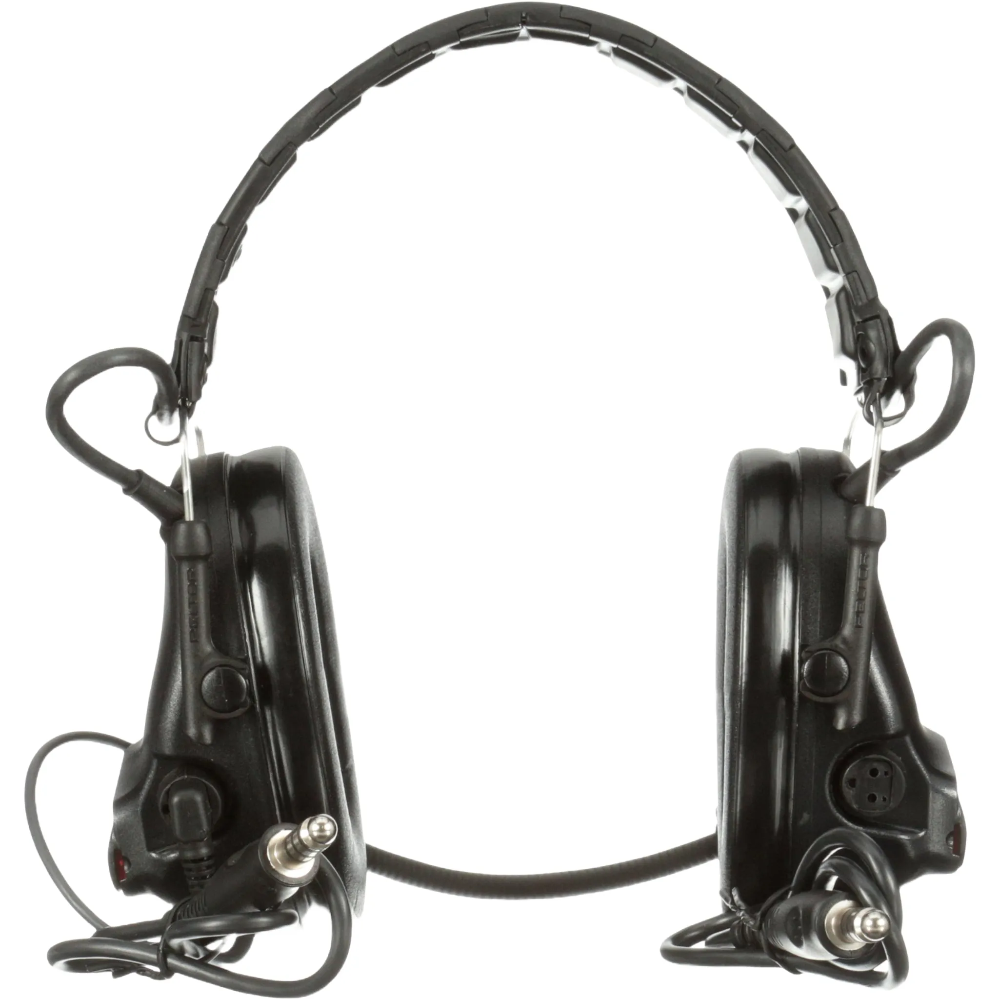 3M Peltor MT20H682FB-19 SV SwatTac V Headset, Foldable, Dual Lead, Black, 1 Each