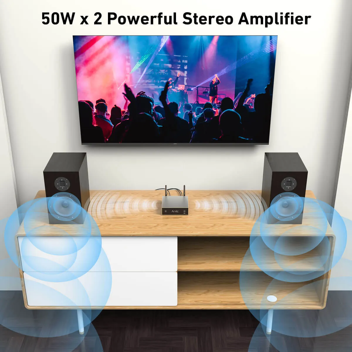 A50  50W x 2 Streaming Amplifier