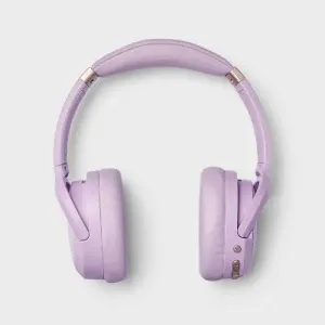 Active Noise Canceling Bluetooth Wireless Over Ear Headphones - heyday Pastel Lavender