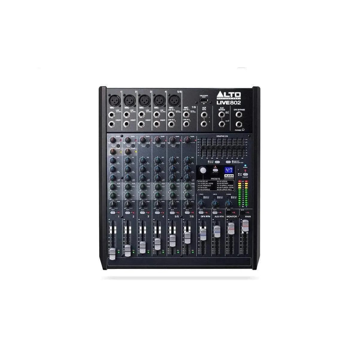 Alto Professional LIVE802 8 Channel / 2-Bus Mixer