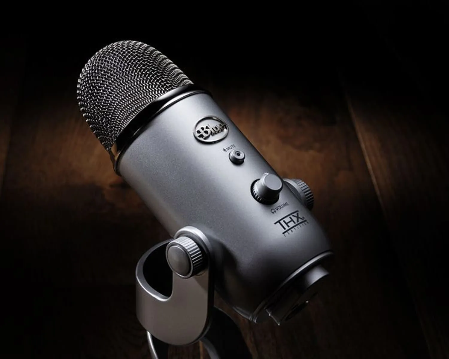 Blue Yeti 3 Capsule USB Audio Youtube Microphone - Space Grey