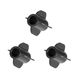 Earphone Connection Torpedo Earbud, Black (3-Pack)