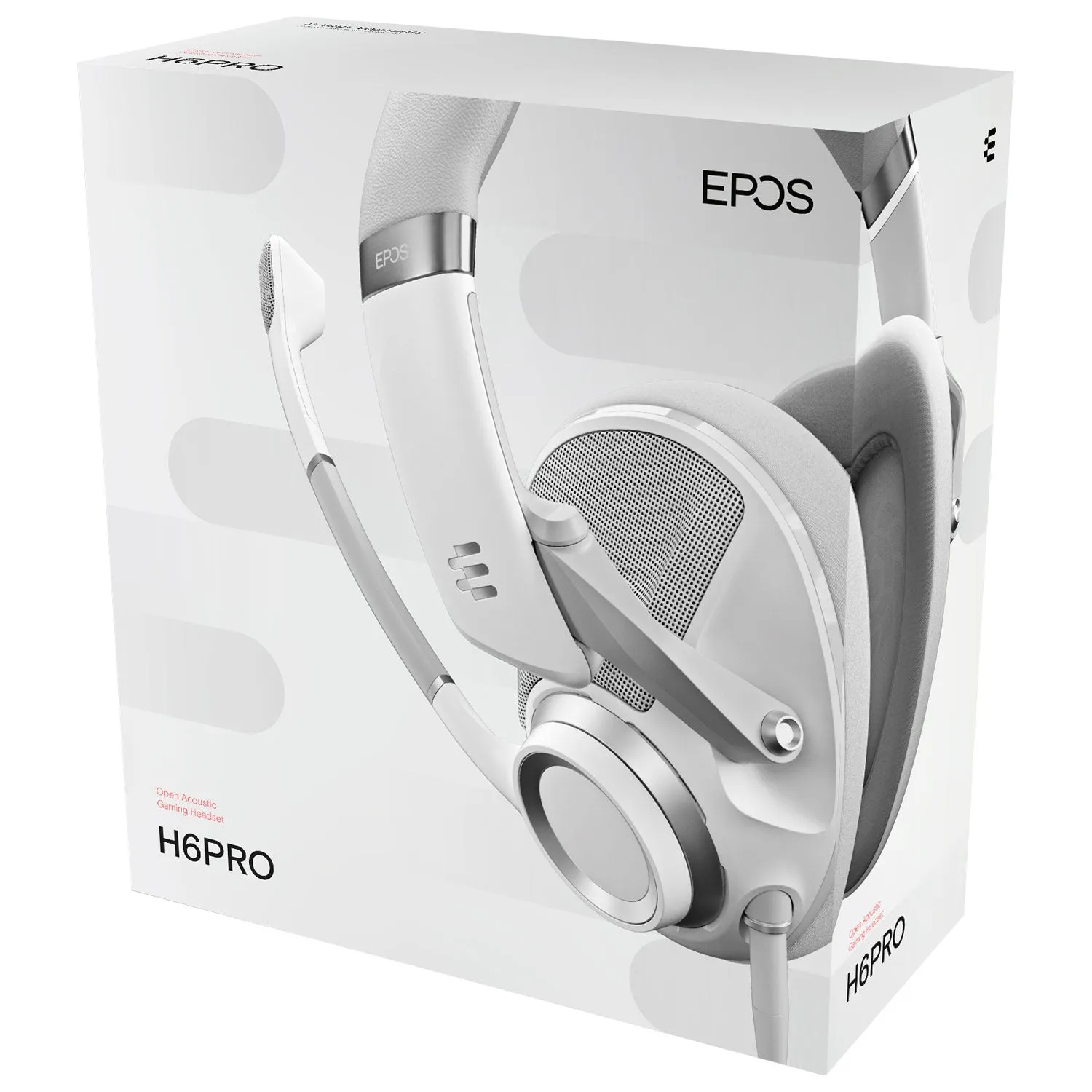 EPOS H6PRO Open Acoustic Gaming Headset - White