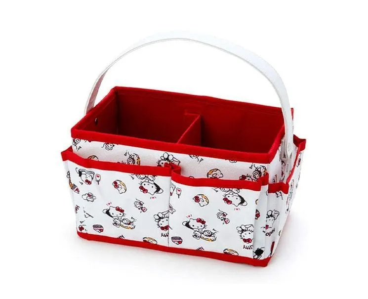 Hello Kitty Basket : White