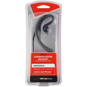 Jaba Earwave Boom Series Headset for 2.5mm Jacks - Gray / Black