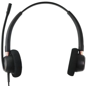 Plantronics EncorePro HW520 Headset with Boom Mic / H Connector - Black