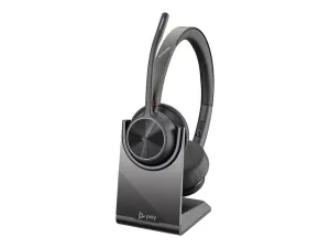 Poly On-Ear Wireless Headset Voyager 4320 Uc M Usb-A