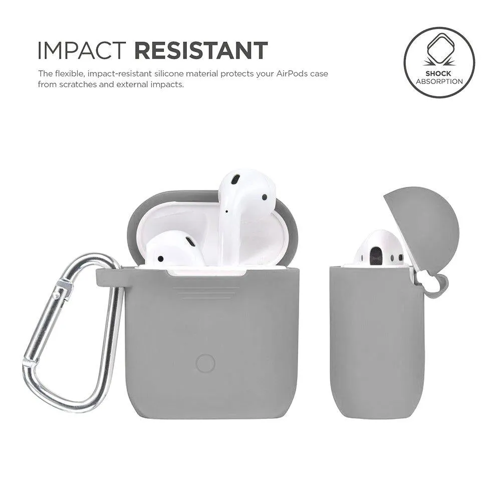 Speidel Silicone Apple AirPod Case Protector And Accessories Kit