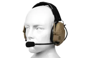 Tactical Bluetooth Headset HD-16 - Tan