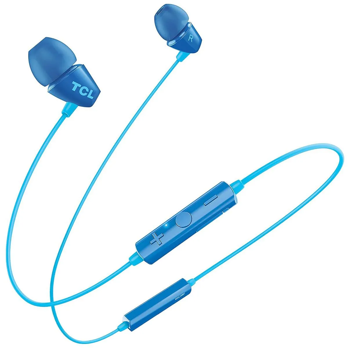 TCL SOCL100BT Wireless In-Ear Bluetooth Headphones with Mic - Ocean Blue