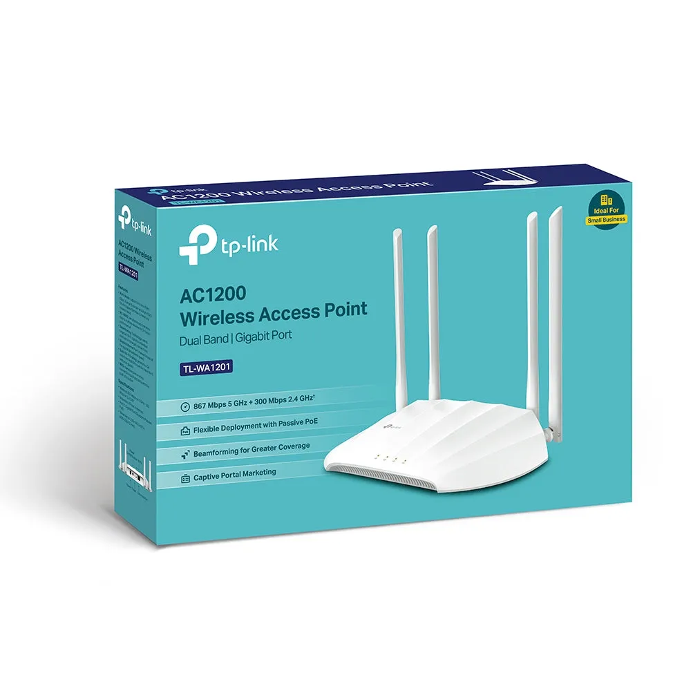 Tp-Link Tl-Wa1201 - Radio Access Point - Wi-Fi 5 - 2.4 Ghz, 5 Ghz