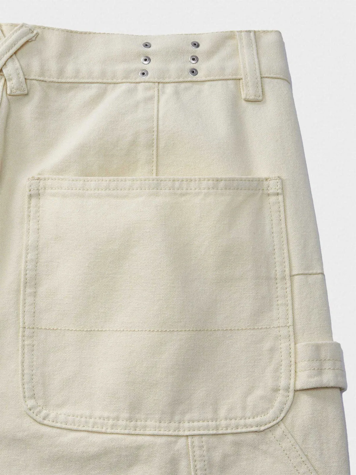 Versatile Multi-Pocket Straight Pants