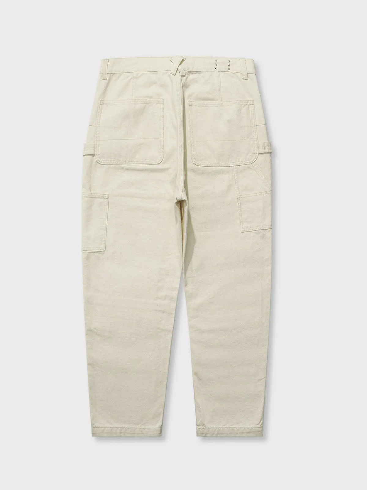 Versatile Multi-Pocket Straight Pants